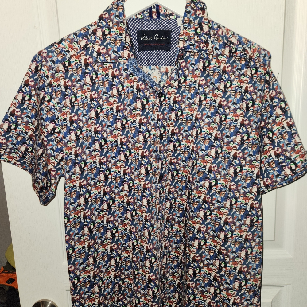 Robert Graham Multicolor Men's Shirt